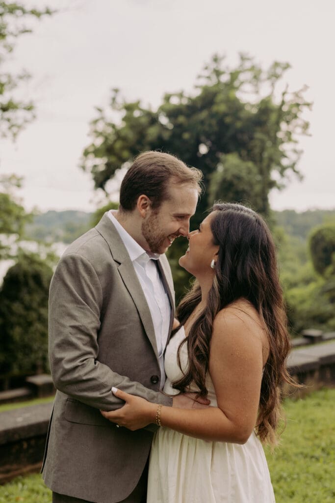Timeless engagement photos at the Bleak House