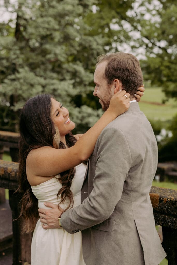 Storybook engagement photos at the Bleak House