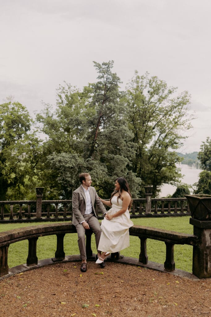 Artistic engagement photos at the Bleak House