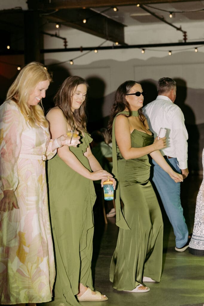 wedding reception candids