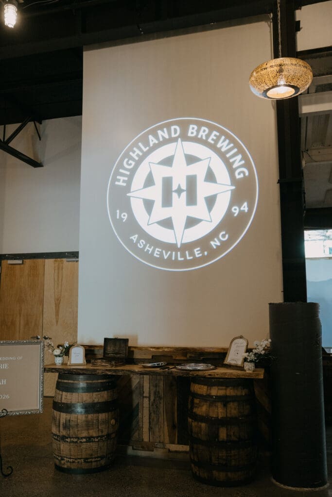 Highland Brewing Wedding Asheville NC