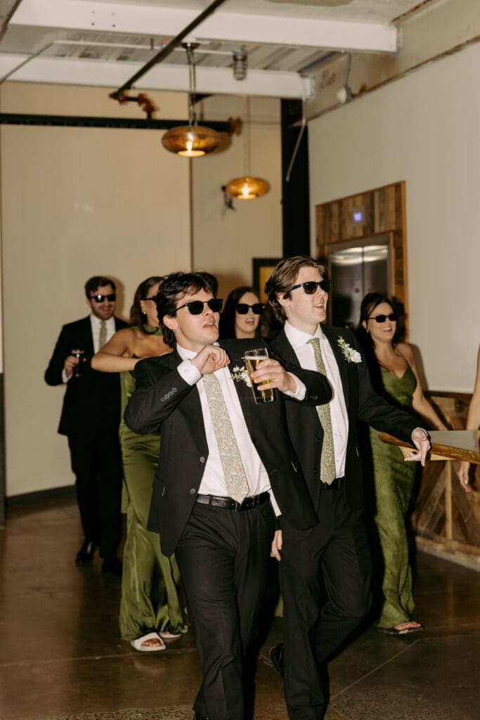 highland brewing wedding reception