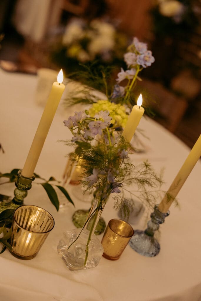 pepper pavilion candle lit dinner decor