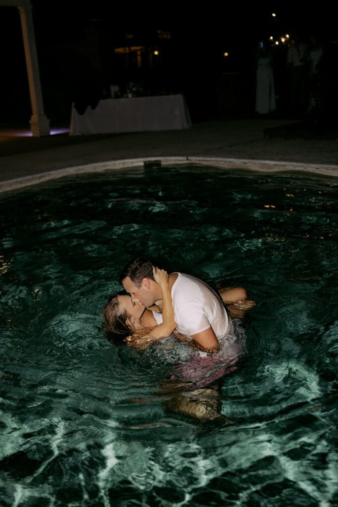 pool jump at twin fields estate